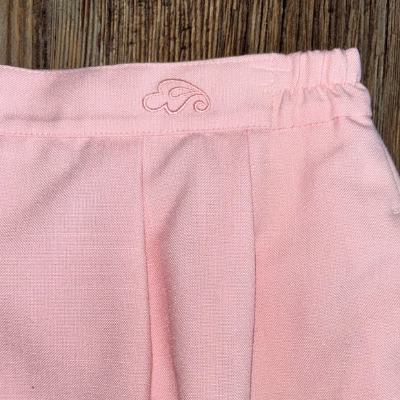 Morgan Miller Knee-Length Straight Pencil Skirt 12P Pink Lined Embroidered Waist - Picture 4 of 12